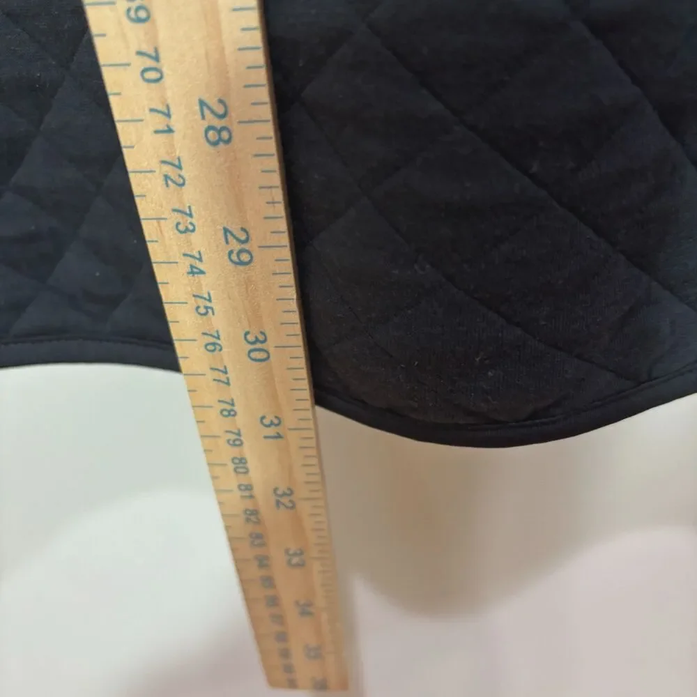 Marine Layer Corbet Quilted Vest Men XL Black Full Zip Outdoors Preppy Cabincore